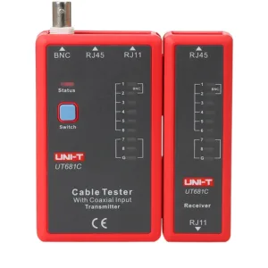 جهاز إختبار كابلات الإنترنت والشبكات UNI-T موديل UT681C
