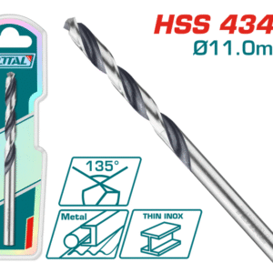 توتال تولز بنطه حدادى 11 مم 4341 HSS خدمة شاقة - TAC1201104