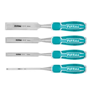 توتال تولز طقم ازميل 4 قطع 6,12,19,25x140 ملى - THT41K0401