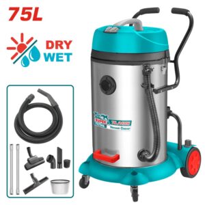 توتال تولز مكنسه ماء وغبار 2400 وات 75 لتر -Tvc24751