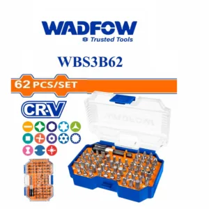 وادفو طقم لقم مفك 62 قطعة - WBS3B62